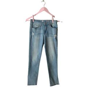 7 For All Mankind The Ankle Skinny Jeans Girls 14